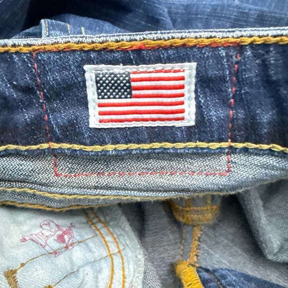 True Religion Jeans Women's Blue Billy Low Rise 27 Y2K - Picture 7 of 13